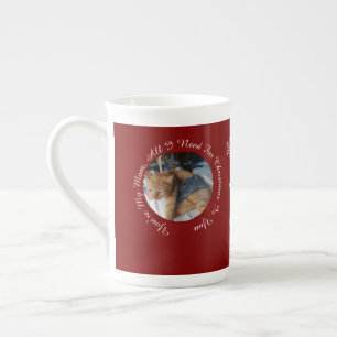 Taza De Porcelana Eres mamá personalizada, todo lo que necesito, fot