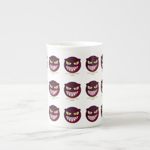 Taza De Porcelana Escalofriante nunca duerme.