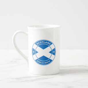 Taza De Porcelana Escocia para siempre