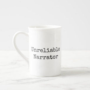 Taza De Porcelana Escritor: Narrador I no confiable