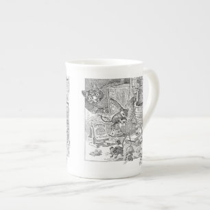 Taza De Porcelana Escuela de ratón