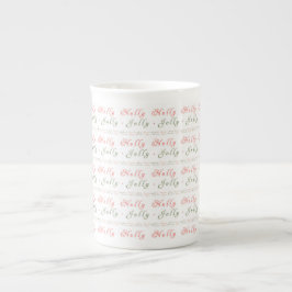 Taza De Porcelana Especialidad Holly Jolly Mug