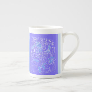Taza De Porcelana Especialidad Mug - Activación de Doodle I