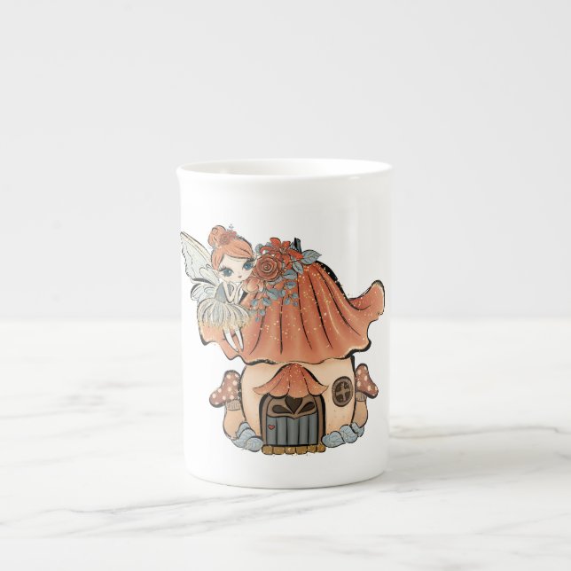 Taza De Porcelana Especialidad Mug, Hueso China, (Frente)