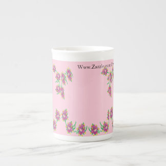 Taza De Porcelana Especie Mug/ Asiática Lilly Bone China