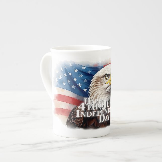 Taza De Porcelana Espíritu de independencia (Izquierda)