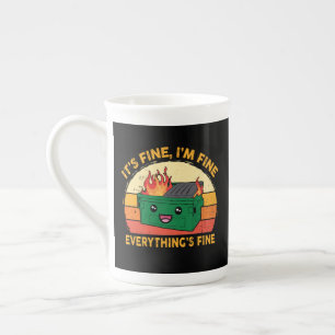 Taza De Porcelana Está bien, estoy bien, todo está bien.