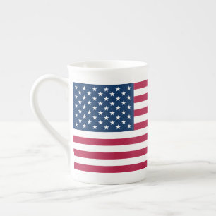 Taza De Porcelana Estados Unidos de América bandera USA patriota