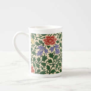 Taza De Porcelana Estampado de peonía de Chinoiserie vintage de Owen