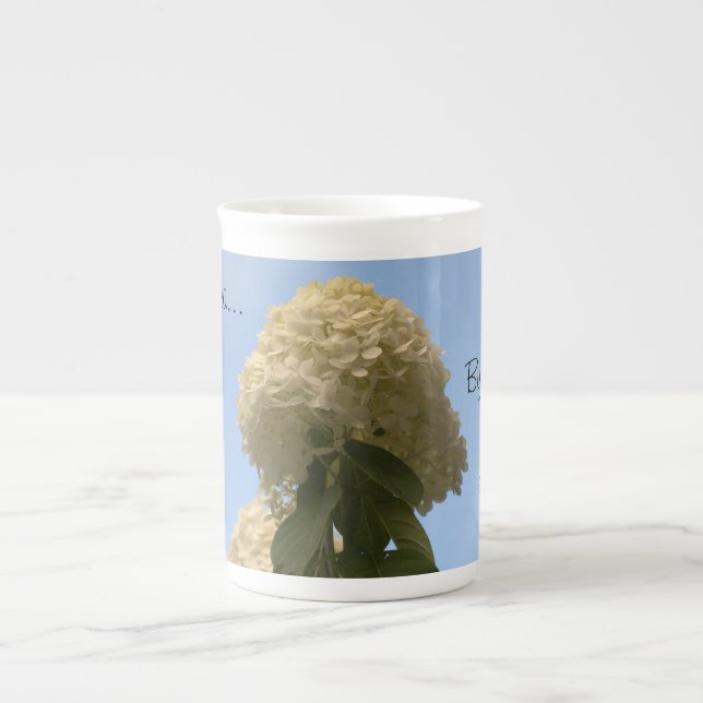 Taza De Porcelana Estar inspirado Lime Hydrangea Mug (Frente)