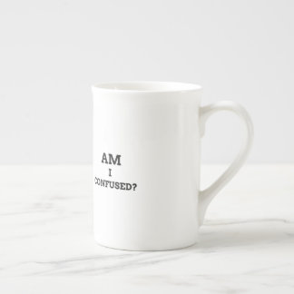 Taza De Porcelana ¿Estoy confundido