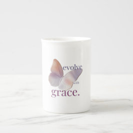 Taza De Porcelana Evolucionar con Grace Themed Mug