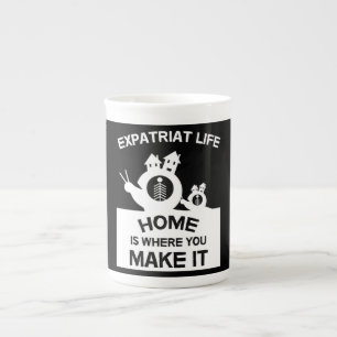 Taza De Porcelana Expatriados Expatriados En El Extranjero Familias