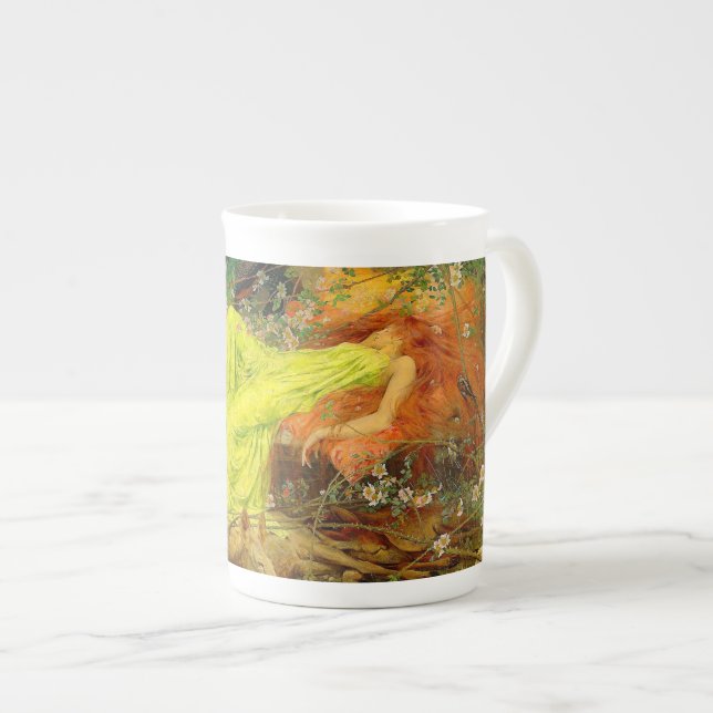Taza De Porcelana Fairy Tale Arthur Wardle (Derecha)