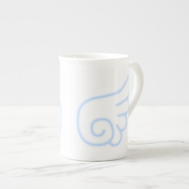 Taza De Porcelana Falln Chibi Angel Wings (Derecha)