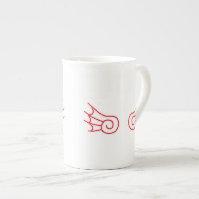 Taza De Porcelana Falln Chibi Demon Wings (Derecha)