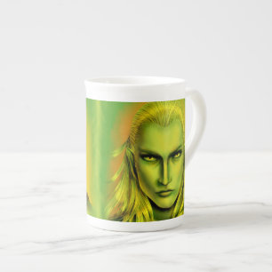 Taza De Porcelana Falln Male Forest Elf
