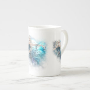 Taza De Porcelana Fantasy Sky Siren Vignette