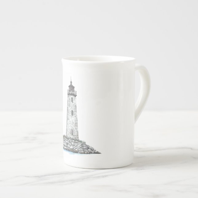 Taza De Porcelana Faro de confort de New Point (Derecha)
