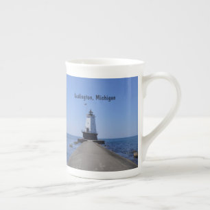 Taza De Porcelana Faro de Ludington