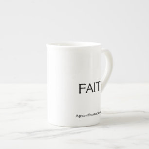 Taza De Porcelana Fe