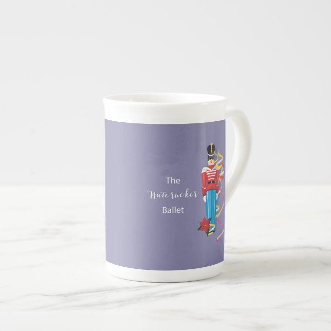 Taza De Porcelana Felicitaciones por el rendimiento del ballet de ba (Derecha)