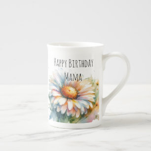Taza De Porcelana Feliz cumpleaños mamá