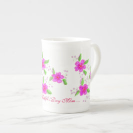 Taza De Porcelana Feliz Día de la Madre Hueso China Mug