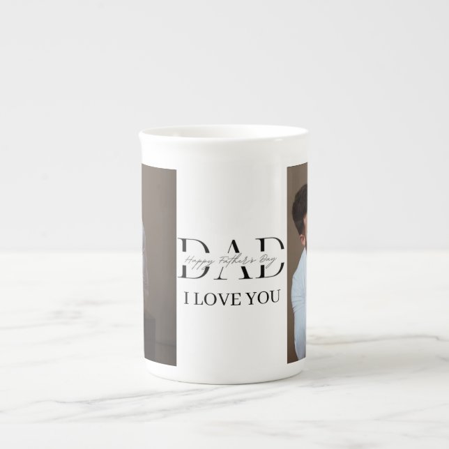 Taza De Porcelana FELIZ Mug, especialidad DEL DÍA DEL PADRE (Frente)