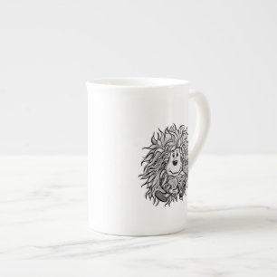 Taza De Porcelana Fidel El Pequeño Goblin Forestal