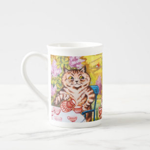 Taza De Porcelana Fiesta de Cat Garden
