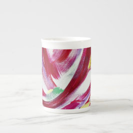 Taza De Porcelana Fleur montante