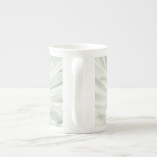 Taza De Porcelana Flor de margarita blanca en inglés