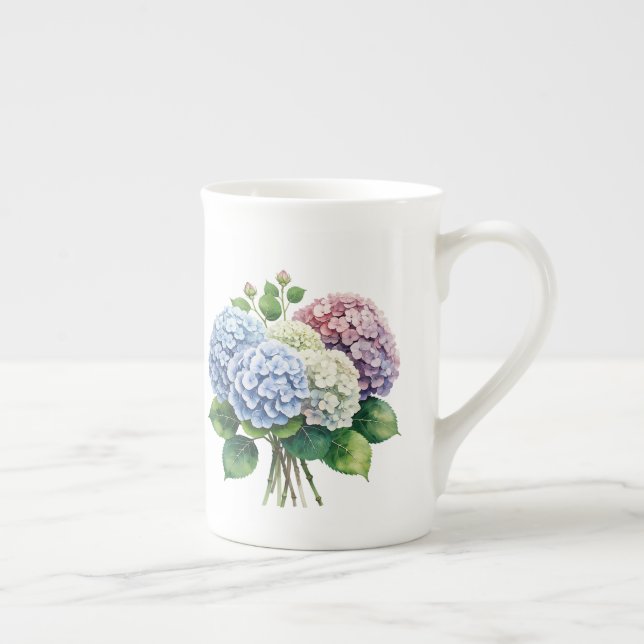 Taza De Porcelana Floral  (Derecha)