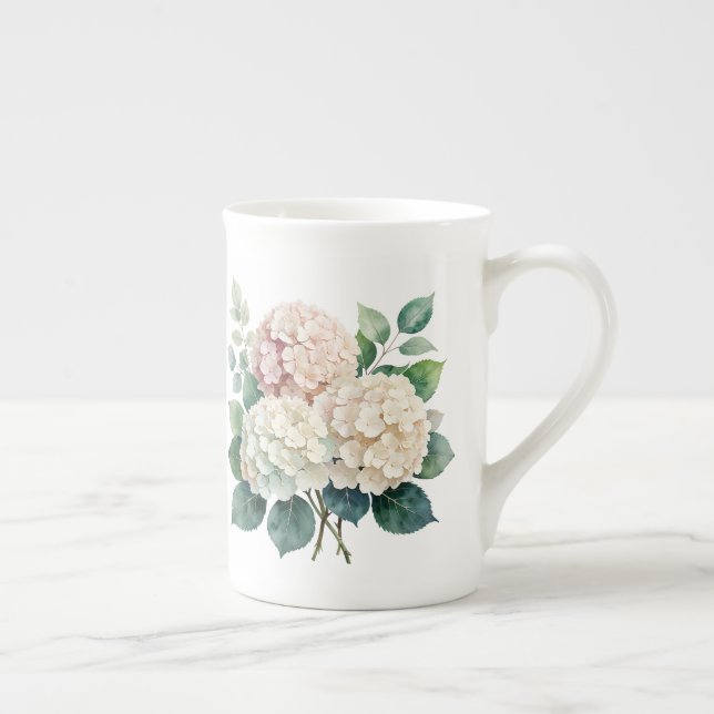 Taza De Porcelana Floral  (Derecha)