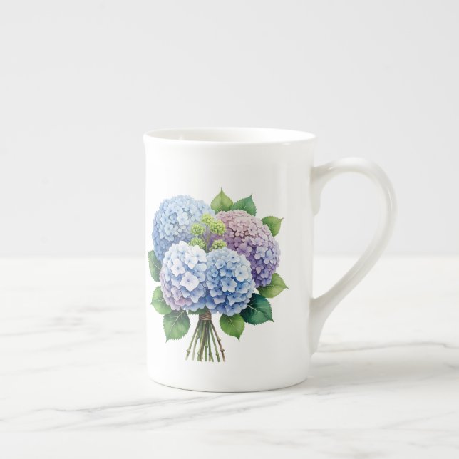 Taza De Porcelana Floral  (Derecha)