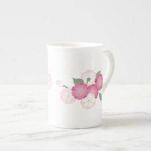 Taza De Porcelana Flores de cerezo japonesas