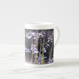 Taza De Porcelana Flores silvestres de lavanda