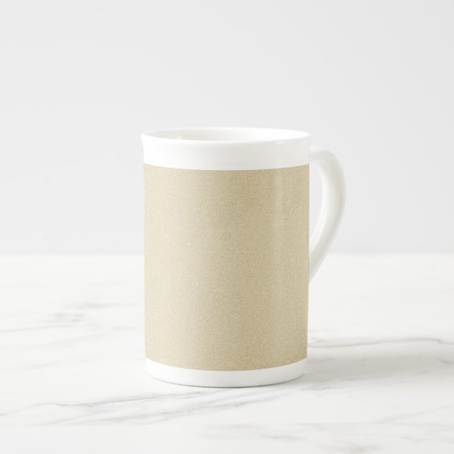 Taza De Porcelana Fondo suave de arena natural (Derecha)