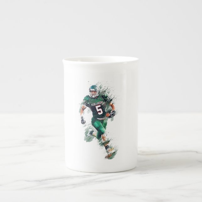 Taza De Porcelana Football (Frente)