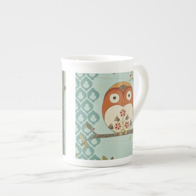 Taza De Porcelana Forest Whimsy I (Derecha)