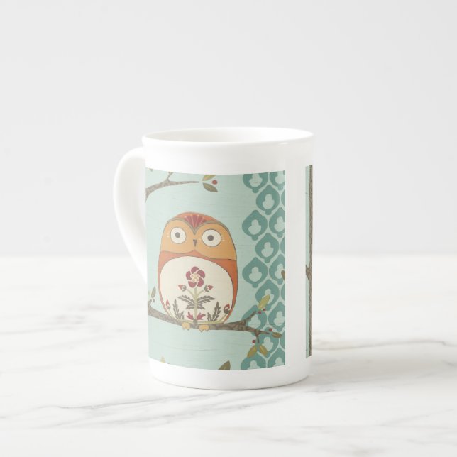 Taza De Porcelana Forest Whimsy II (Izquierda)
