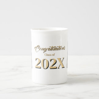 Taza De Porcelana Foto personalizable de graduación de la promoción