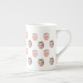Taza De Porcelana Foto personalizada cara 2, Personalizado Mug Face