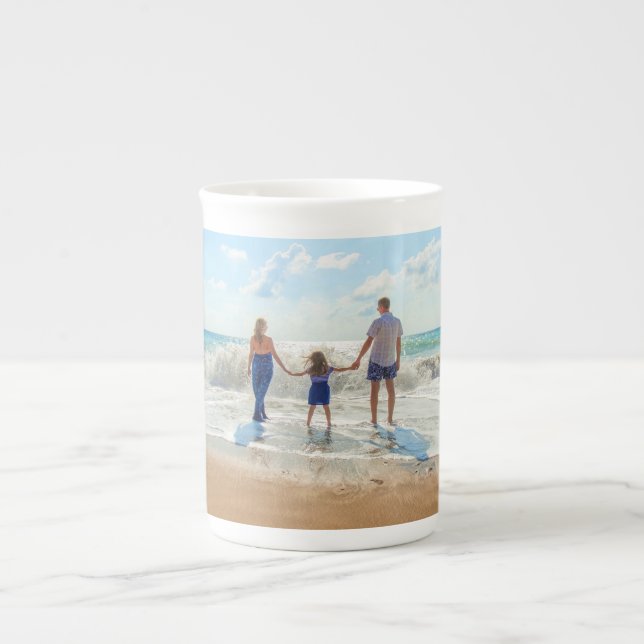 Taza De Porcelana Foto personalizado Hueso China Mug Your Own Design (Frente)