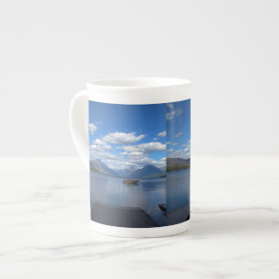 Taza De Porcelana Fotografía del Parque Nacional del Glaciar.