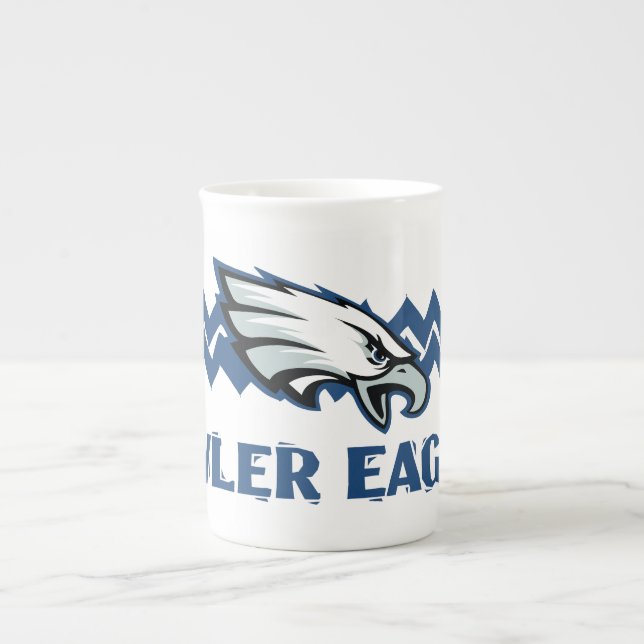 Taza De Porcelana Fowler Eagles (Frente)