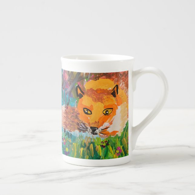 Taza De Porcelana Foxy (Derecha)