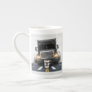 Taza De Porcelana Freno para café Mug