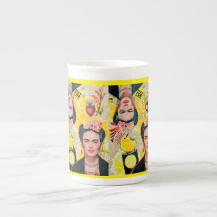 Taza De Porcelana Frida K para empezar tu día